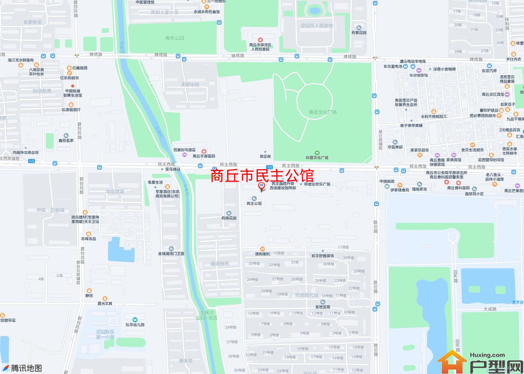 民主公馆小区 - 户型网