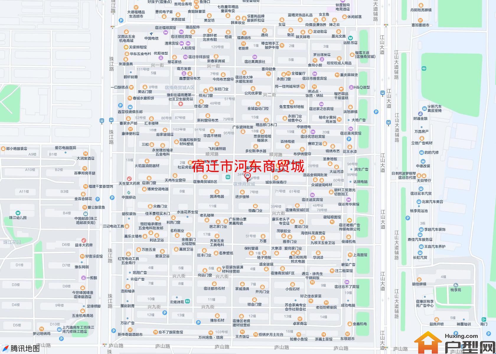 河东商贸城小区 - 户型网