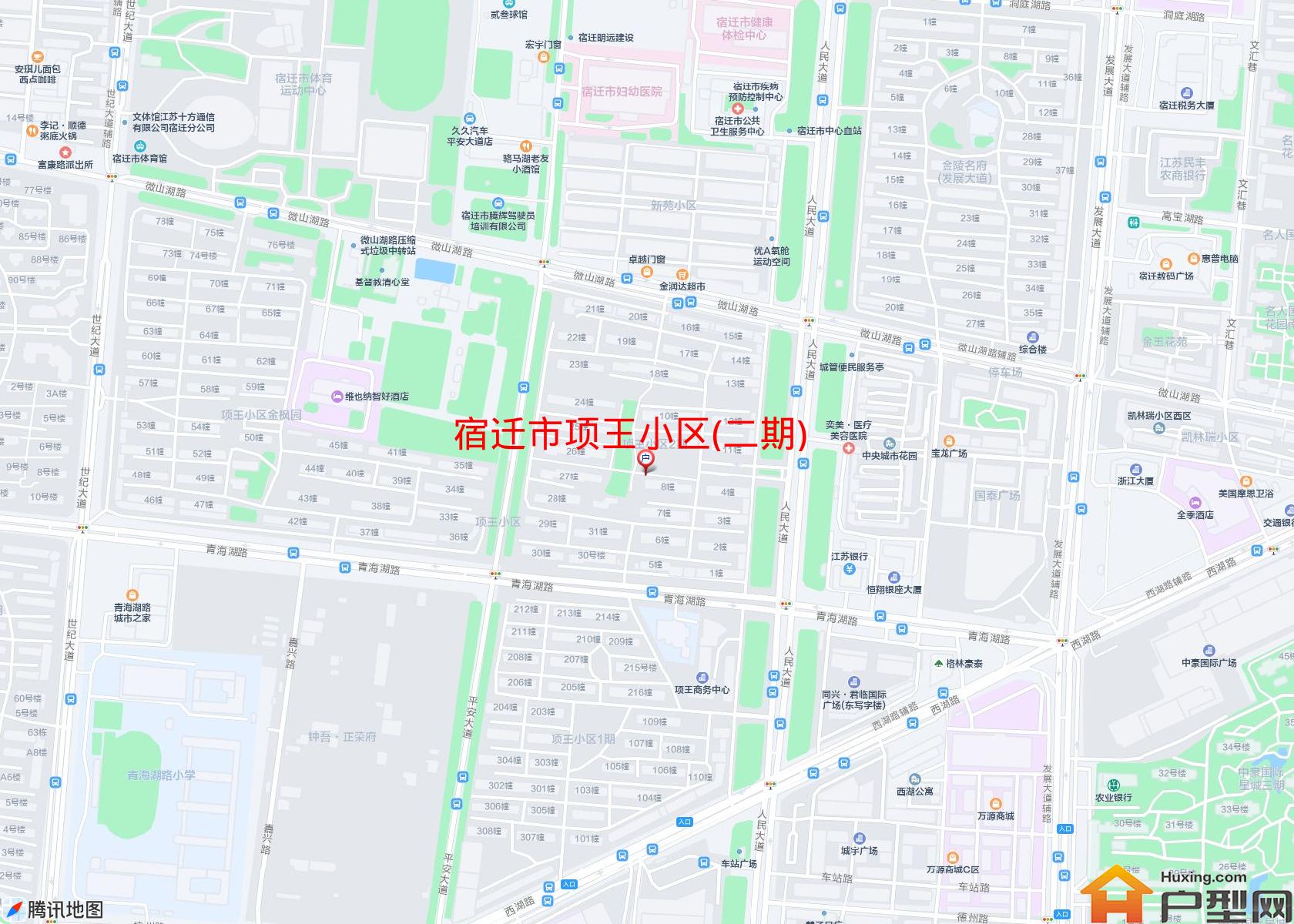项王小区(二期)小区 - 户型网