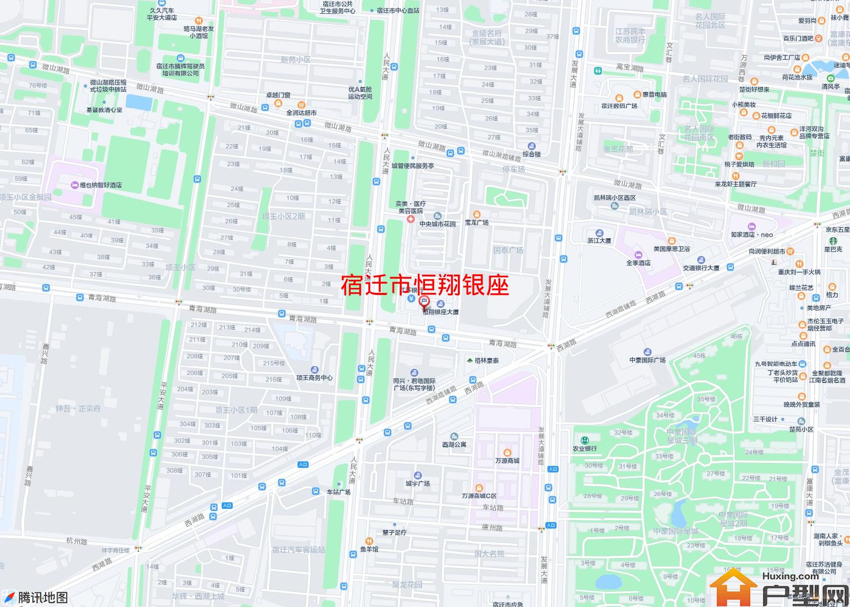 恒翔银座小区 - 户型网