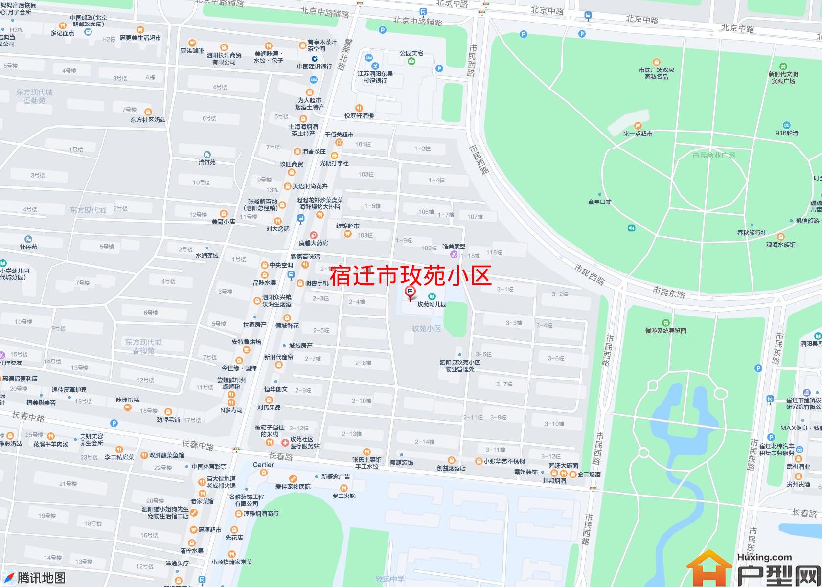 玫苑小区小区 - 户型网