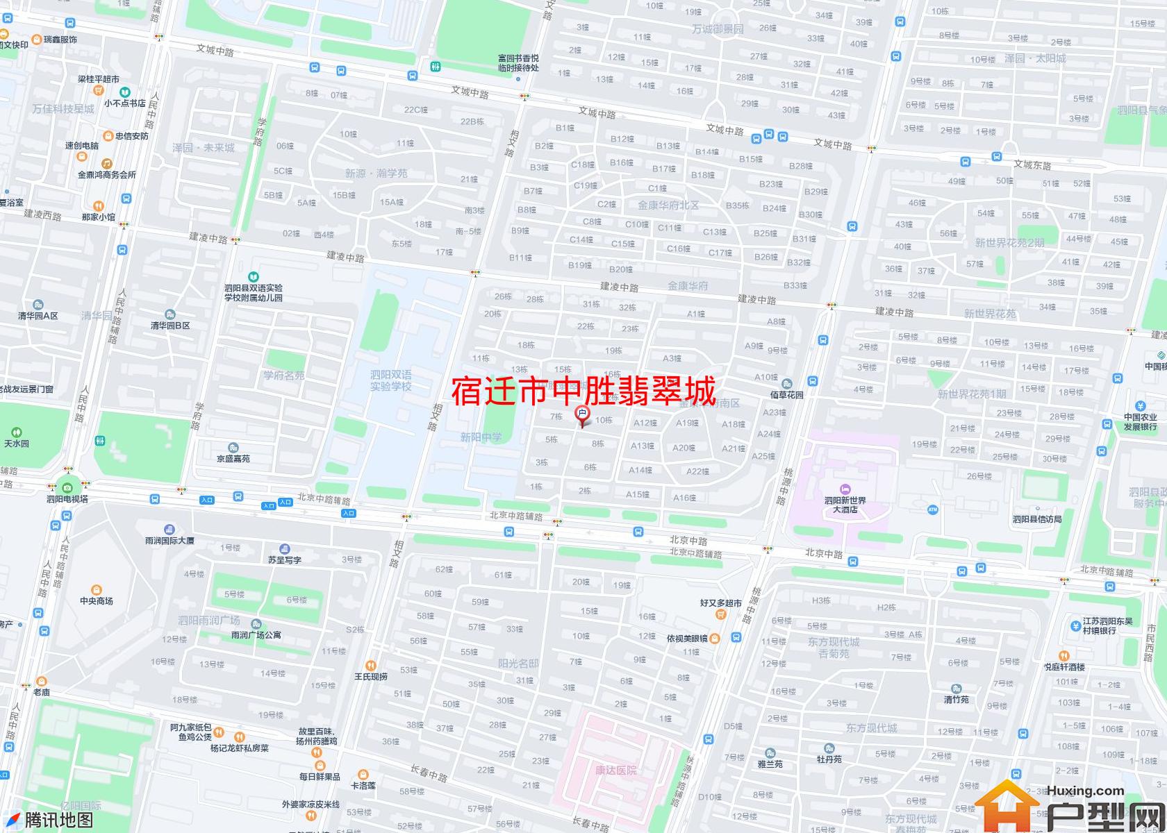 中胜翡翠城小区 - 户型网