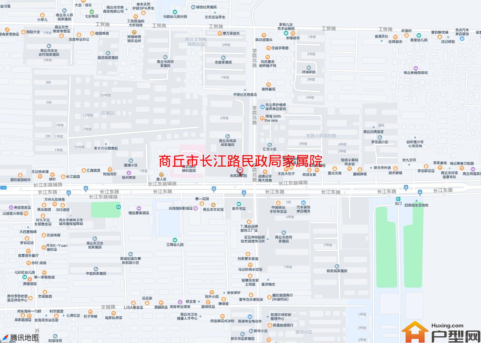 长江路民政局家属院小区 - 户型网