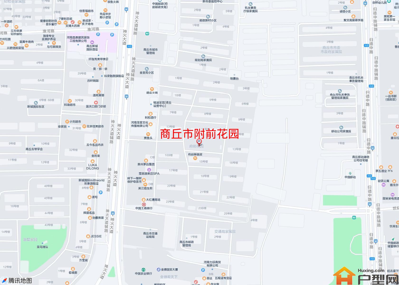附前花园小区 - 户型网