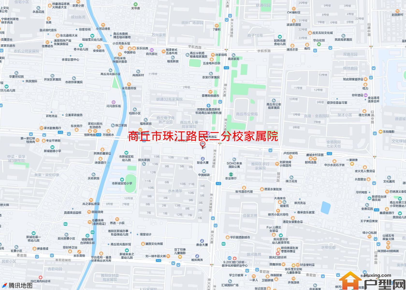 珠江路民二分校家属院小区 - 户型网