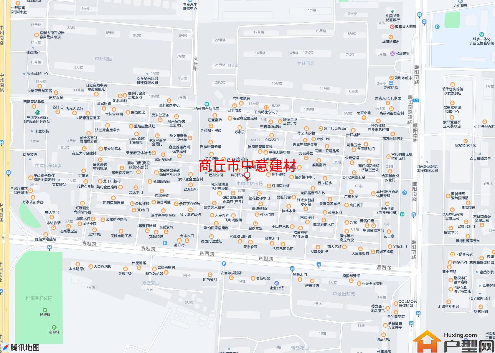 中意建材小区 - 户型网