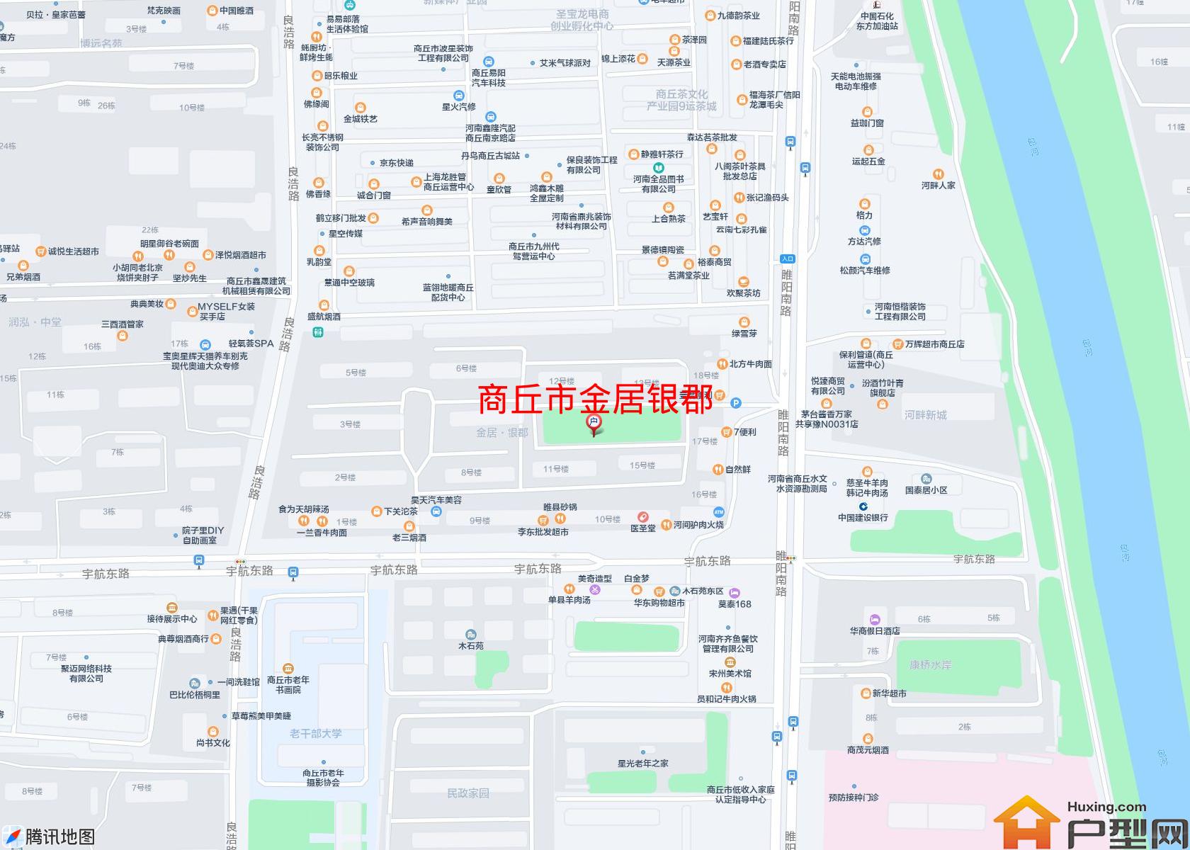 金居银郡小区 - 户型网