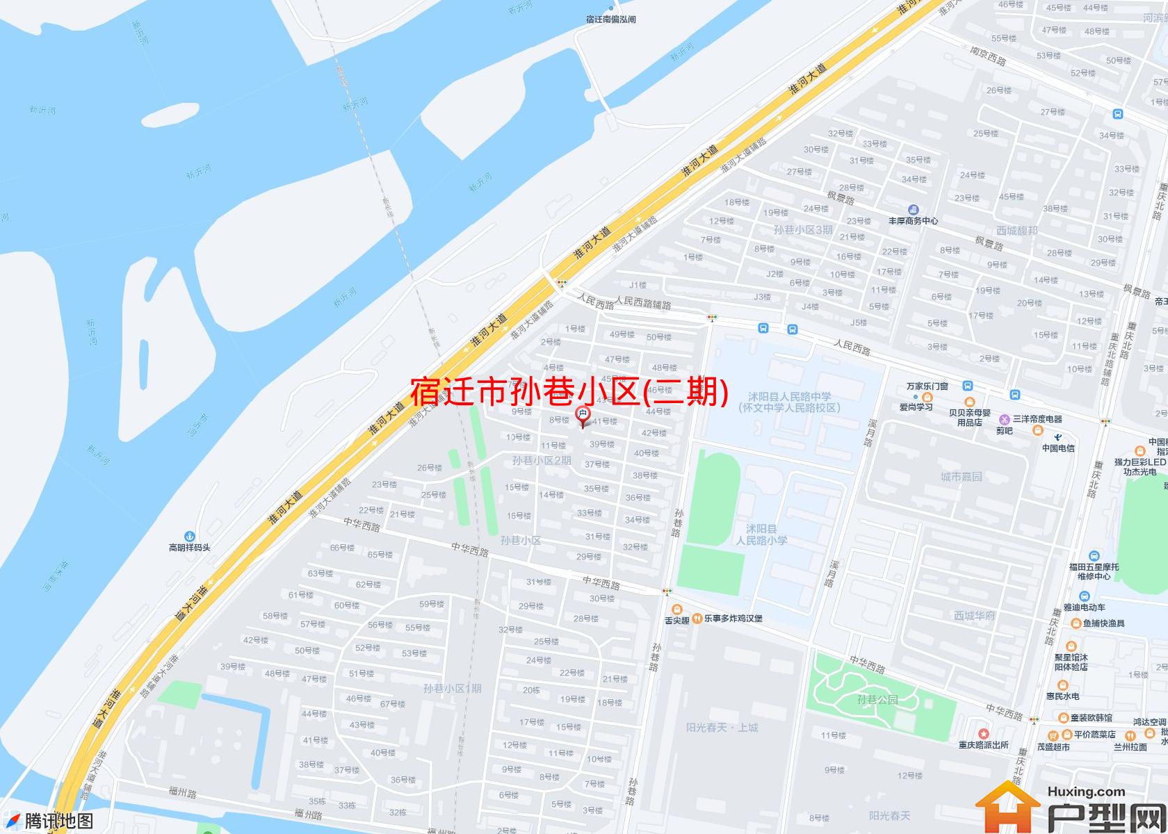 孙巷小区(二期)小区 - 户型网