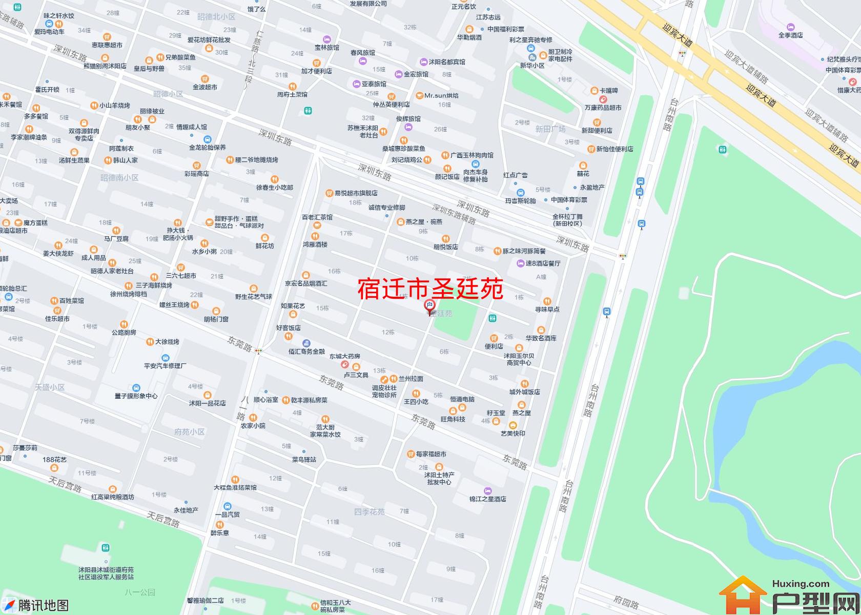 圣廷苑小区 - 户型网