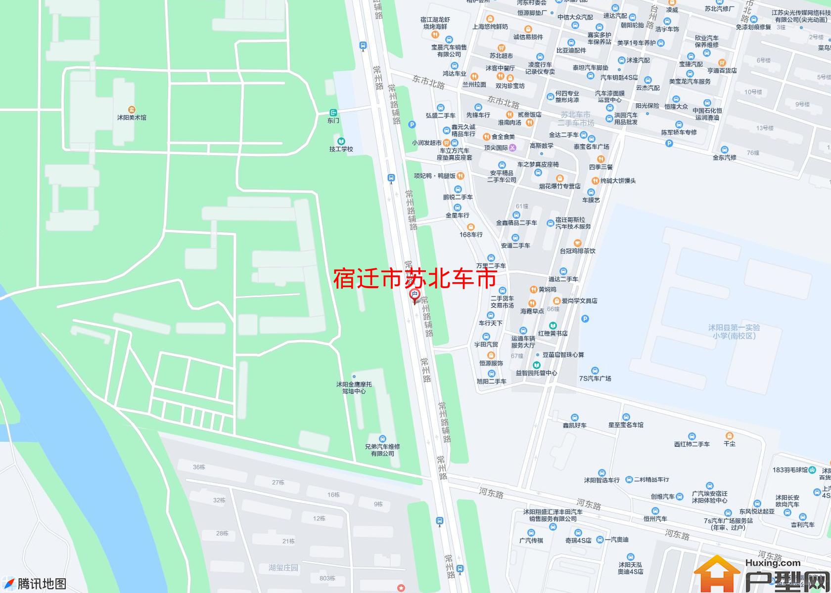 苏北车市小区 - 户型网