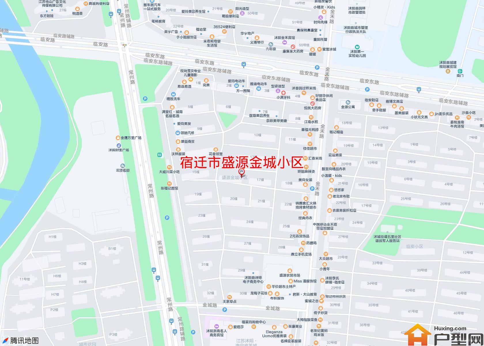 盛源金城小区小区 - 户型网