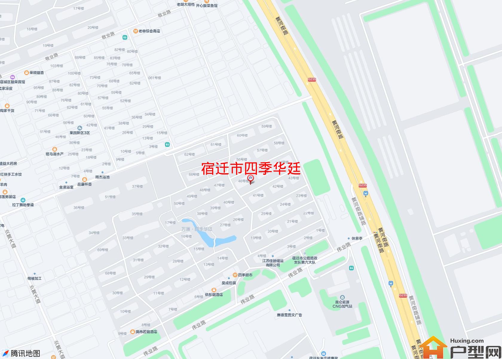 四季华廷小区 - 户型网