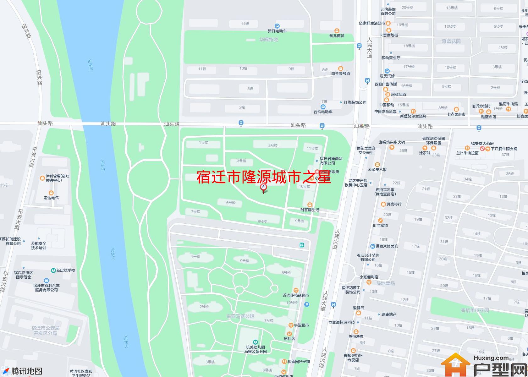隆源城市之星小区 - 户型网