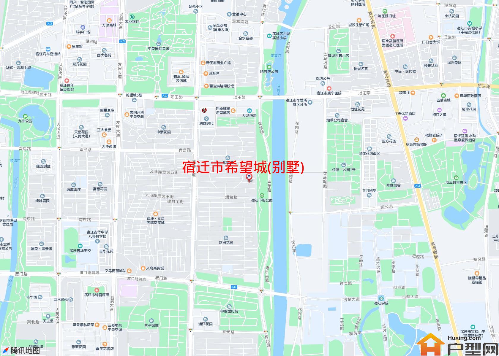 希望城(别墅)小区 - 户型网