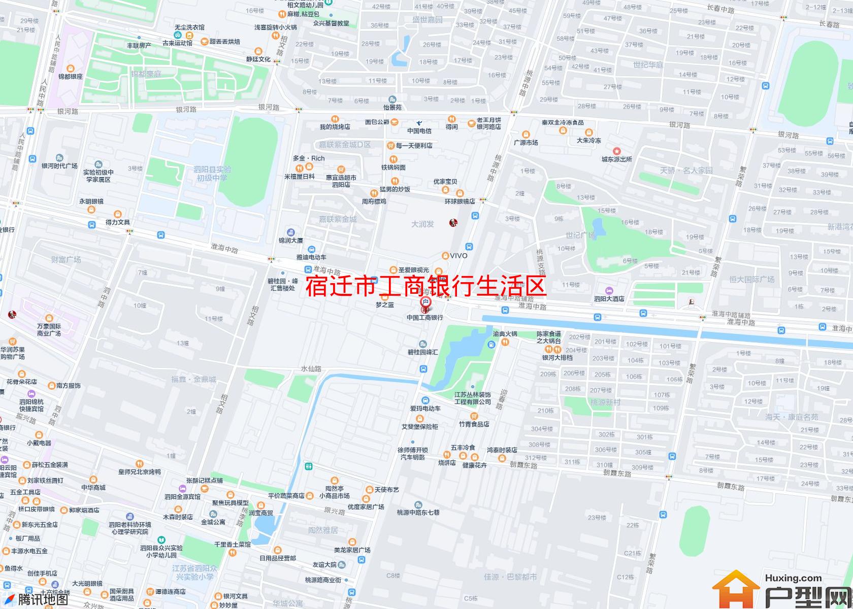 工商银行生活区小区 - 户型网