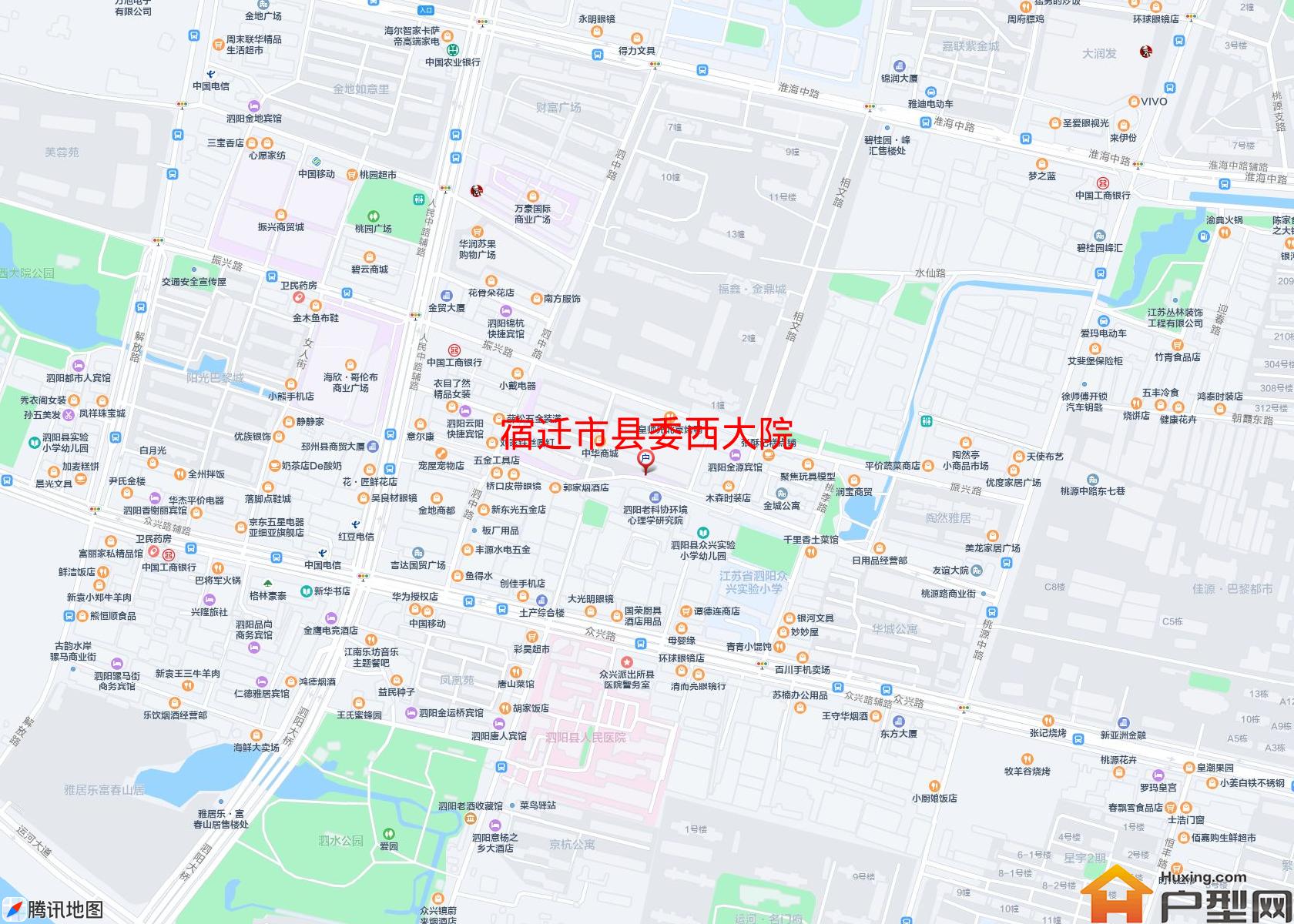 县委西大院小区 - 户型网