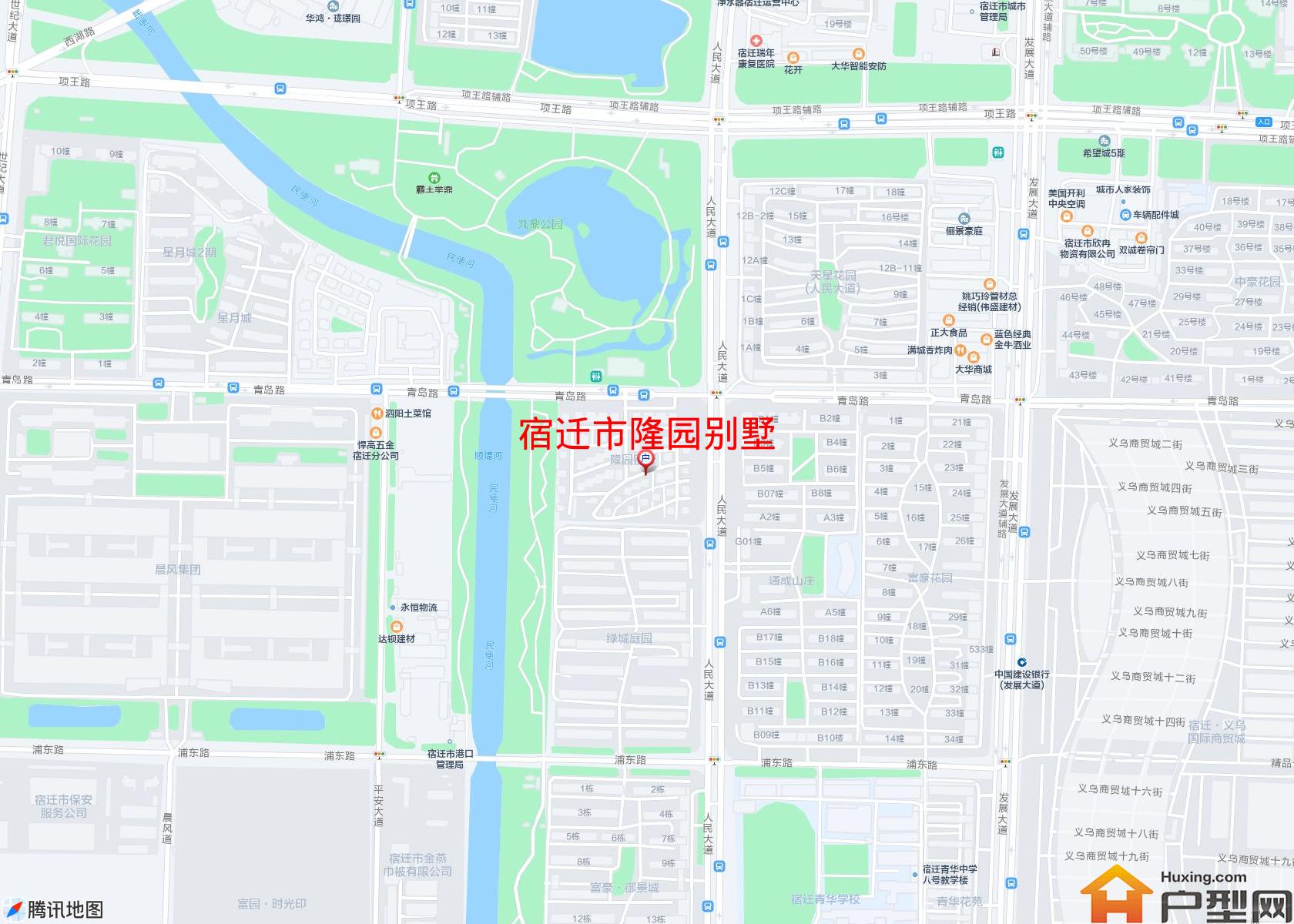 隆园别墅小区 - 户型网