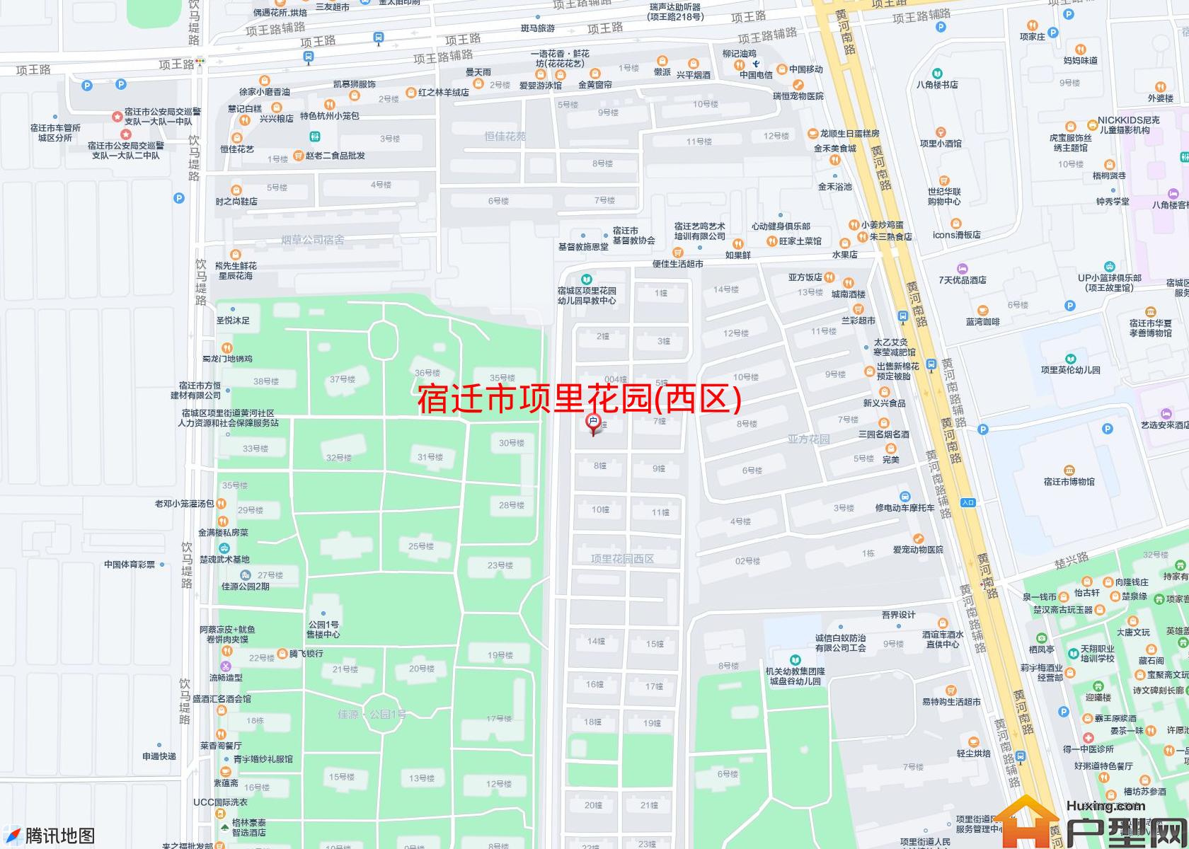 项里花园(西区)小区 - 户型网
