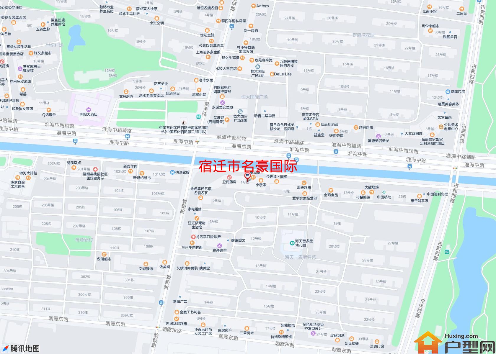 名豪国际小区 - 户型网