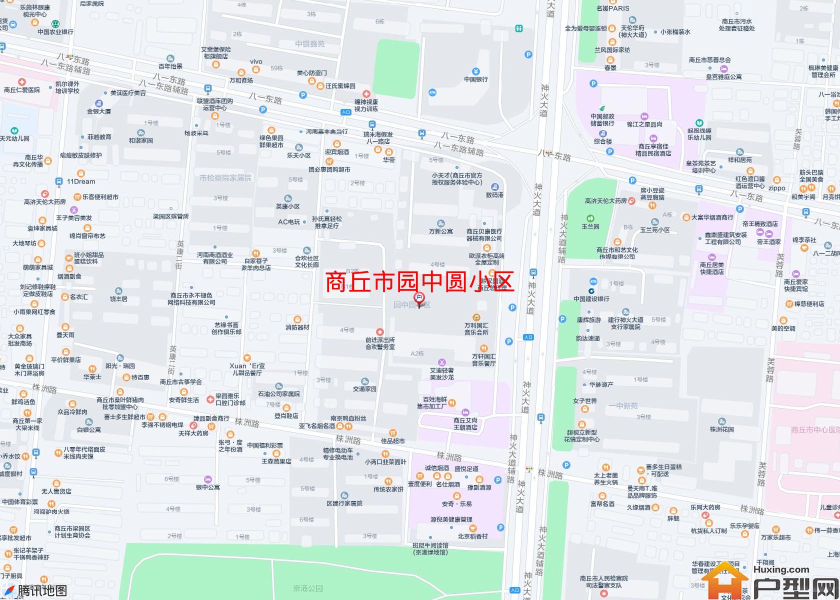 园中圆小区小区 - 户型网