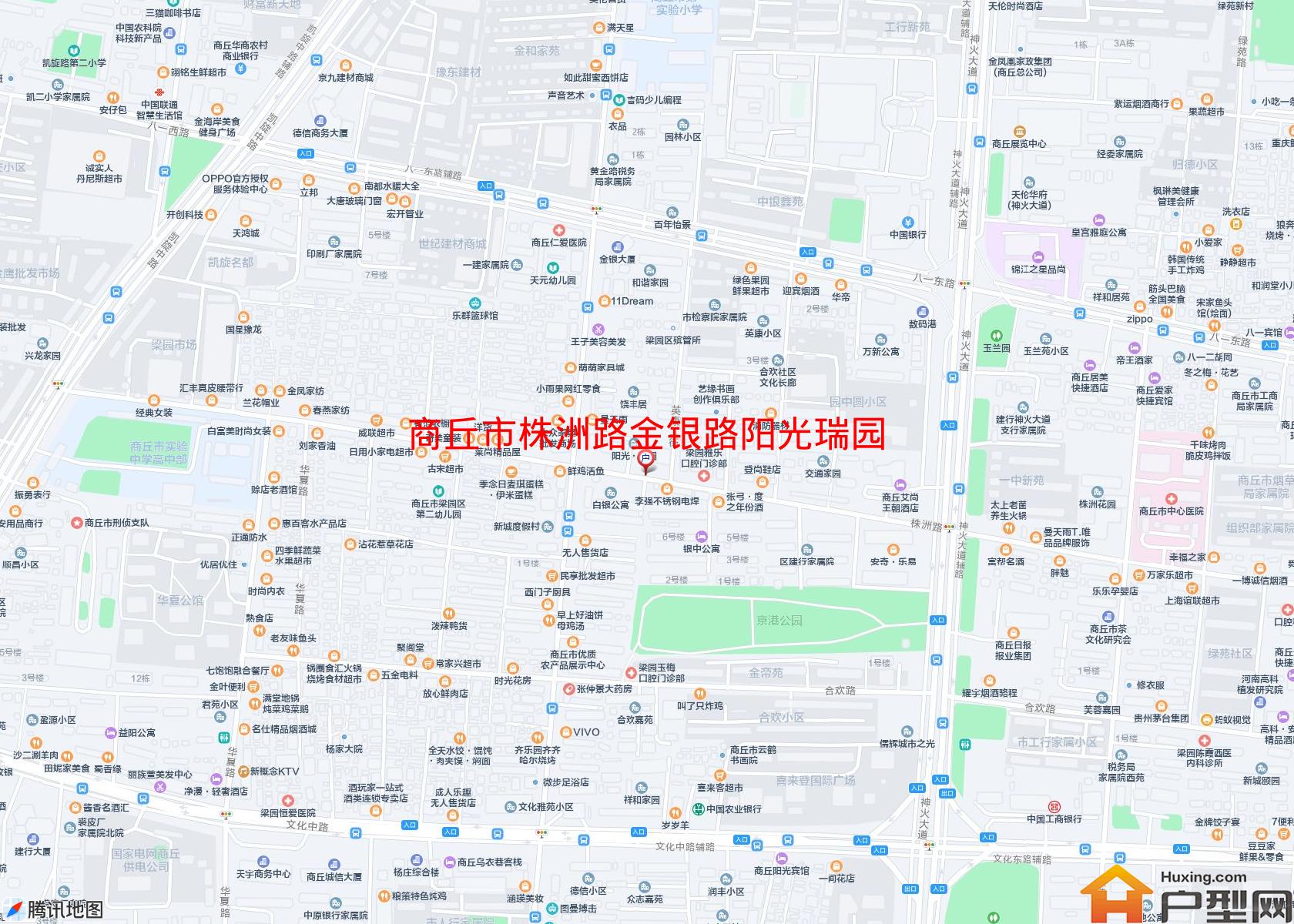 株洲路金银路阳光瑞园小区 - 户型网