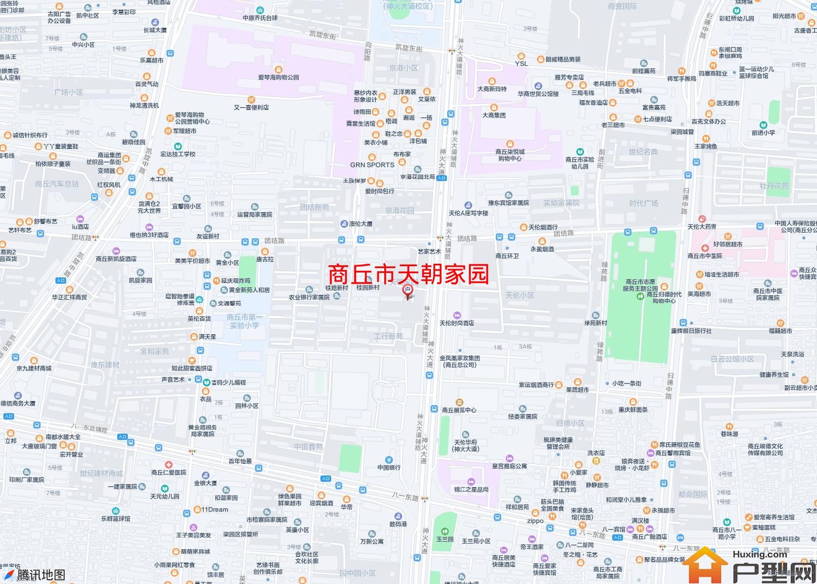 天朝家园小区 - 户型网