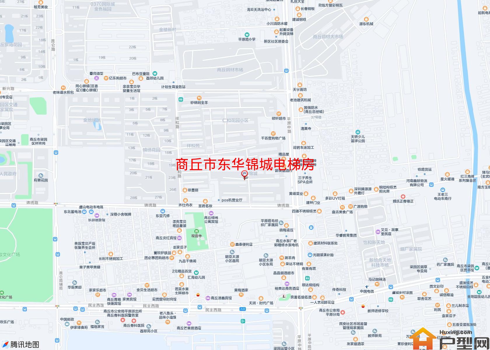 东华锦城电梯房小区 - 户型网