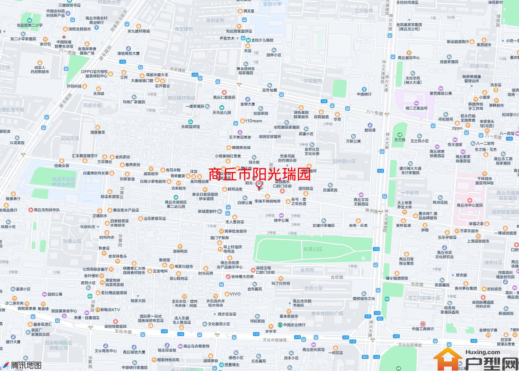 阳光瑞园小区 - 户型网