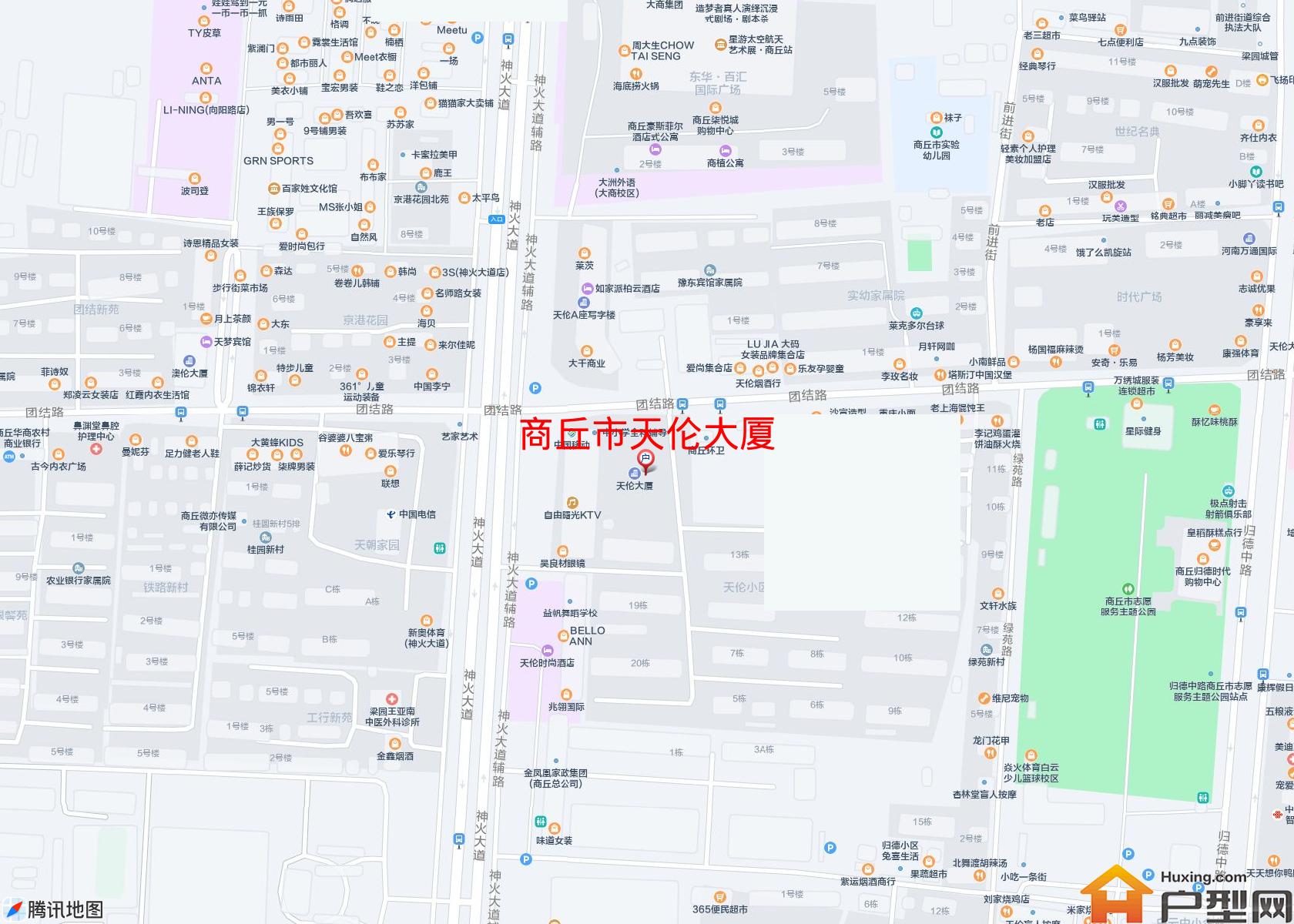 天伦大厦小区 - 户型网