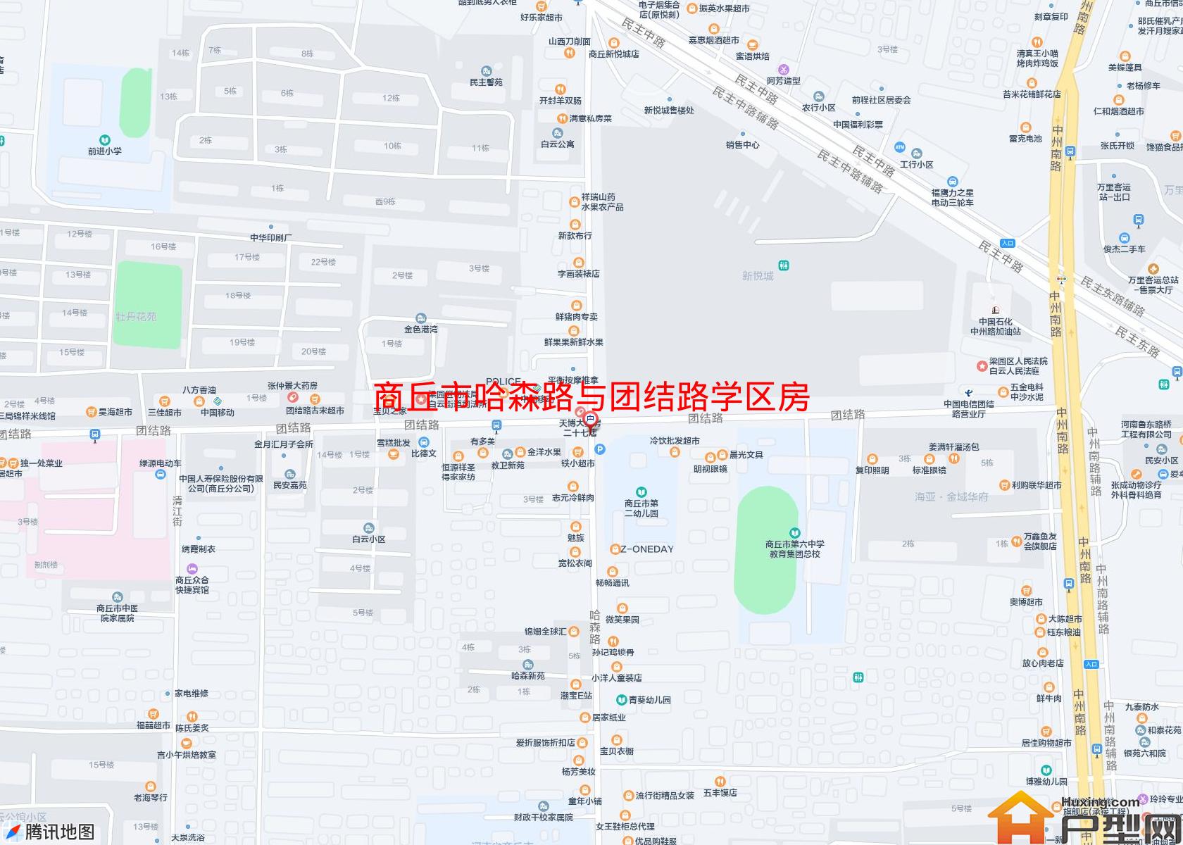 哈森路与团结路学区房小区 - 户型网