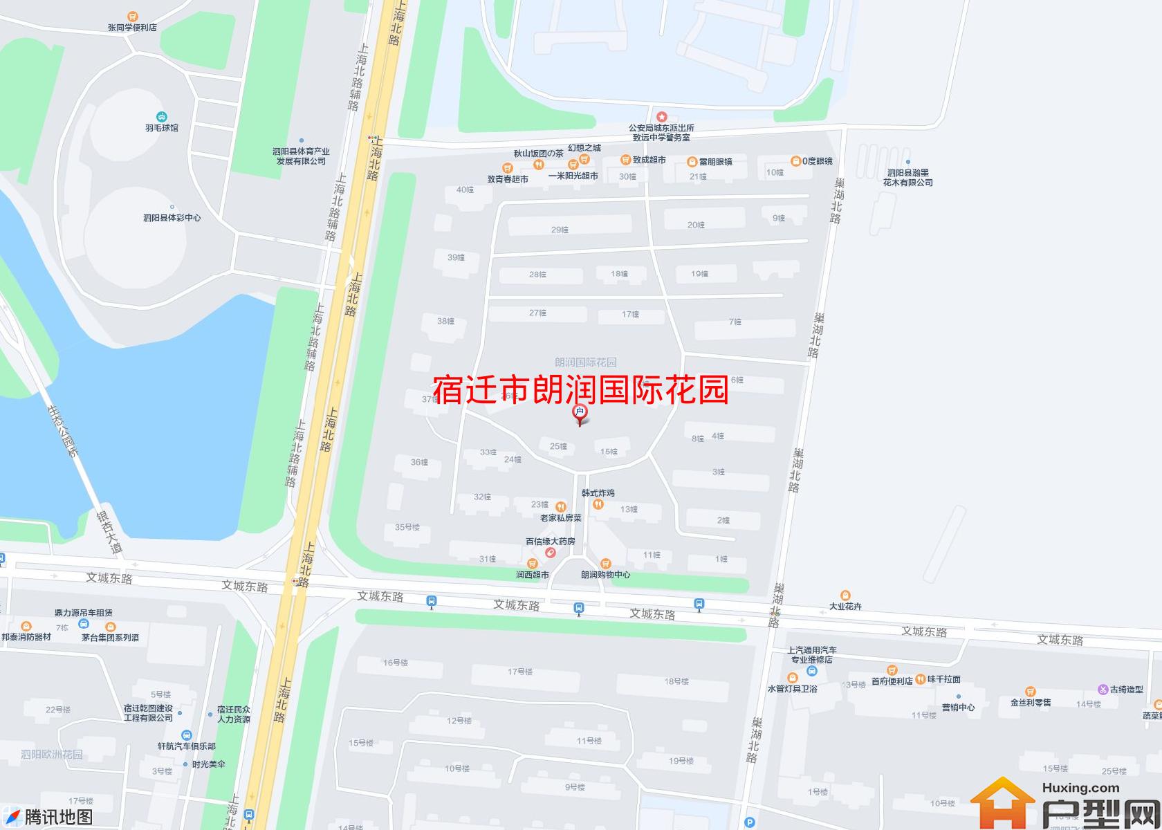 朗润国际花园小区 - 户型网