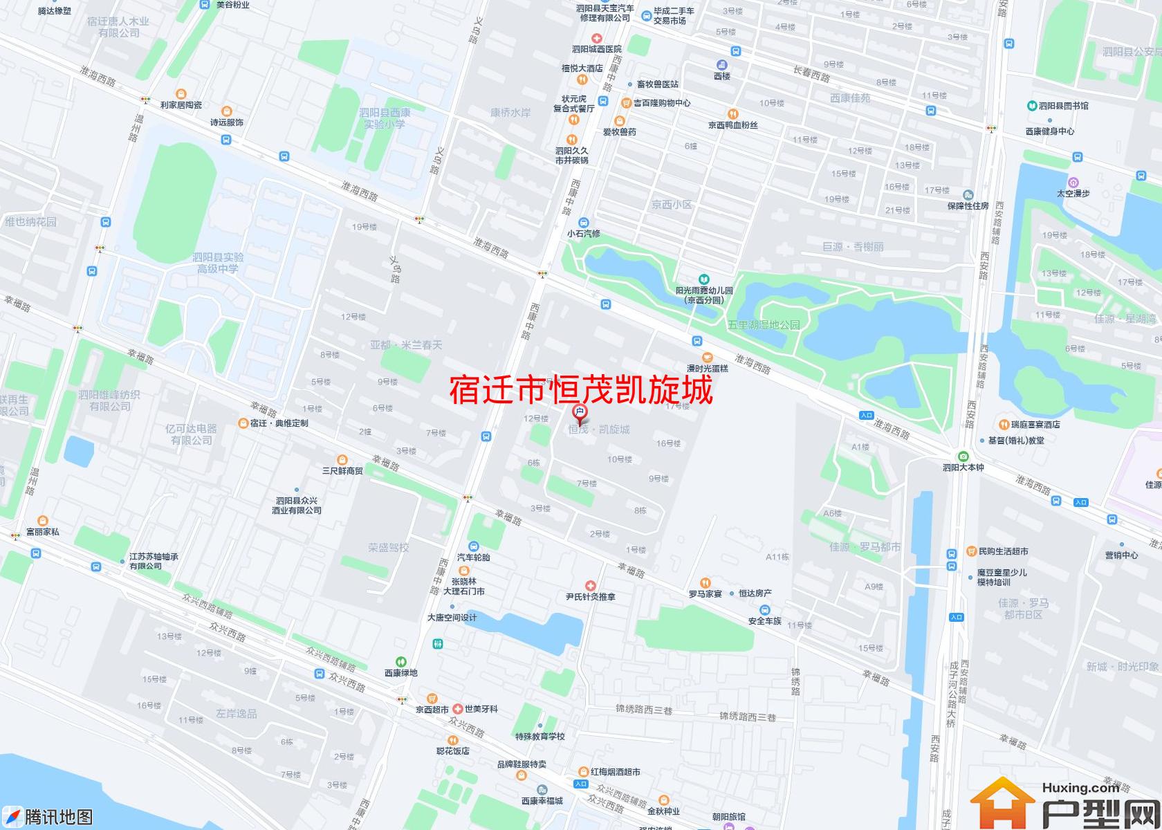 恒茂凯旋城小区 - 户型网