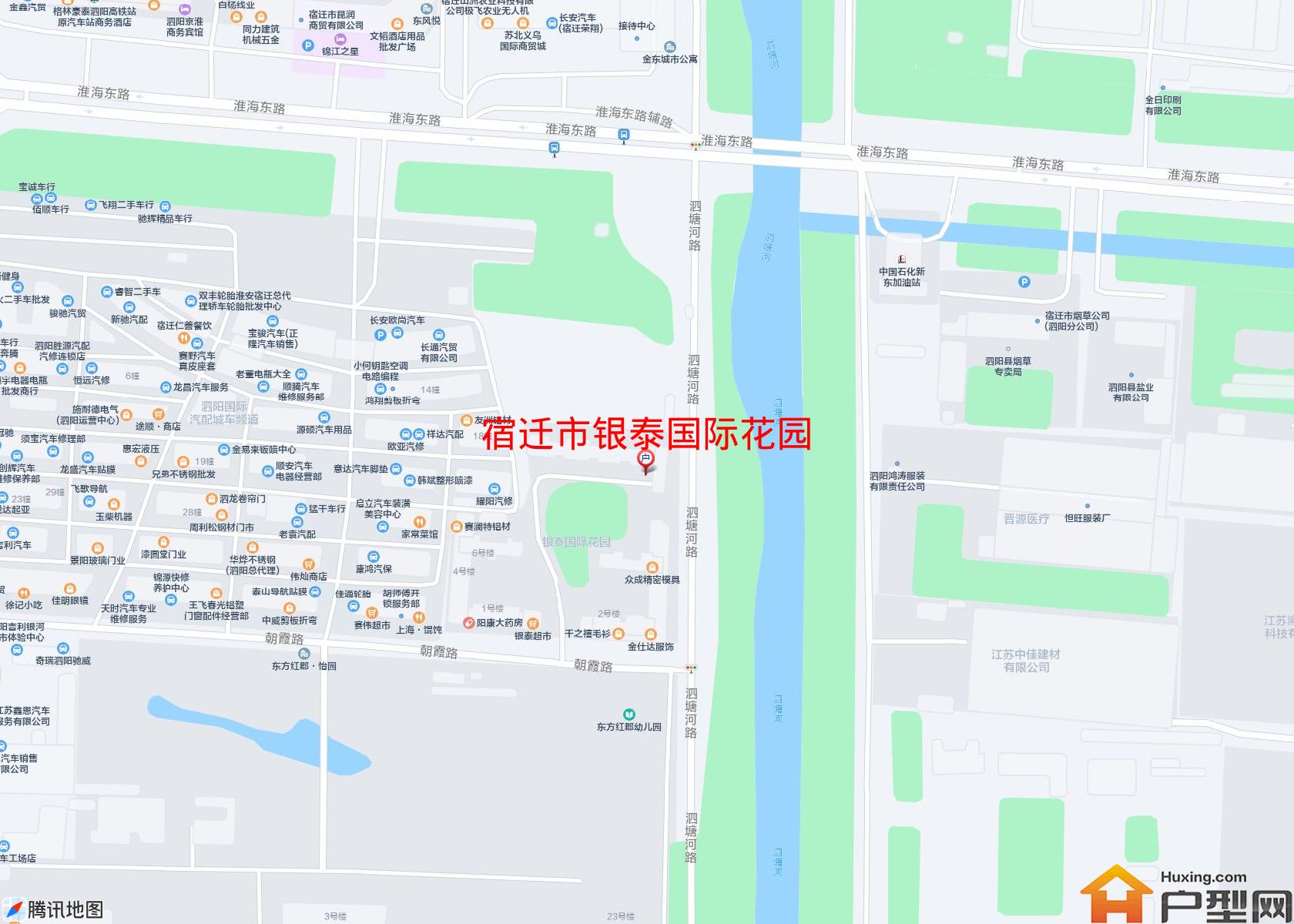 银泰国际花园小区 - 户型网