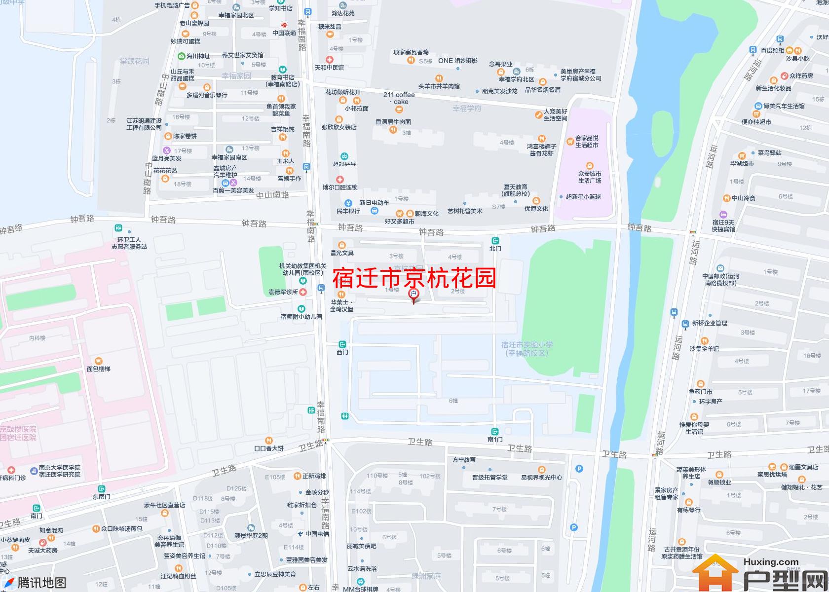 京杭花园小区 - 户型网