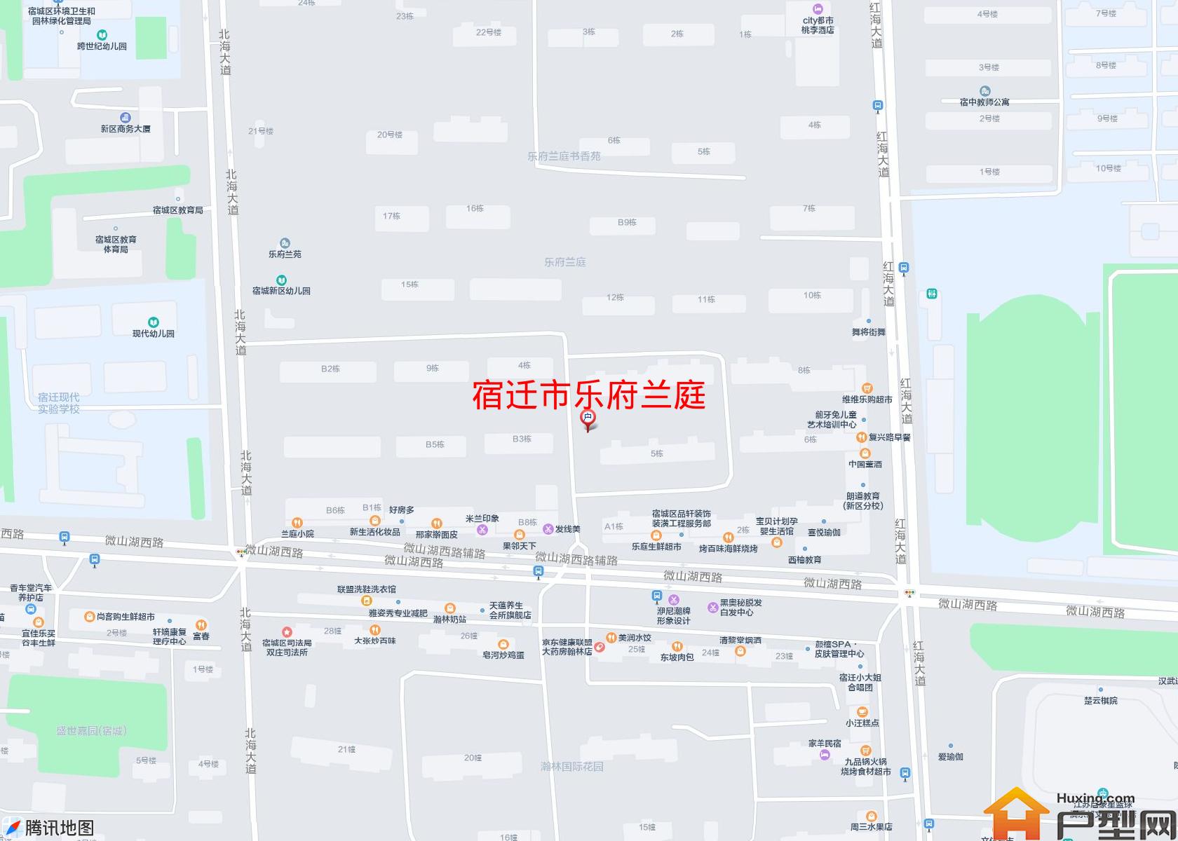 乐府兰庭小区 - 户型网