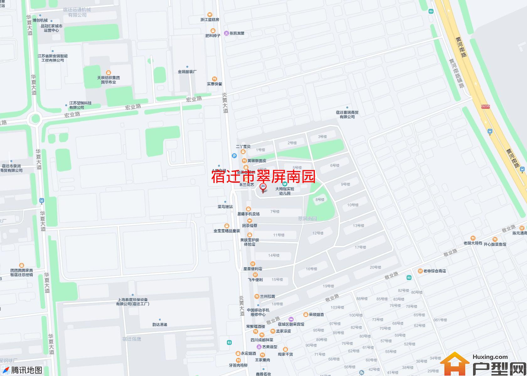 翠屏南园小区 - 户型网