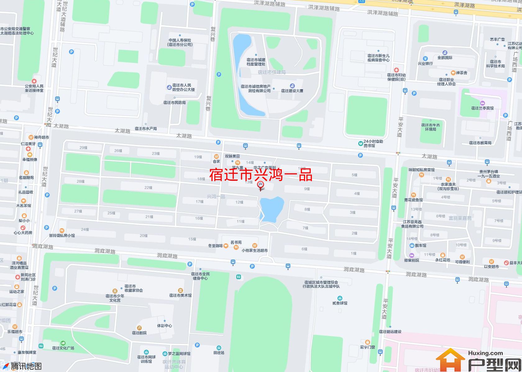 兴鸿一品小区 - 户型网
