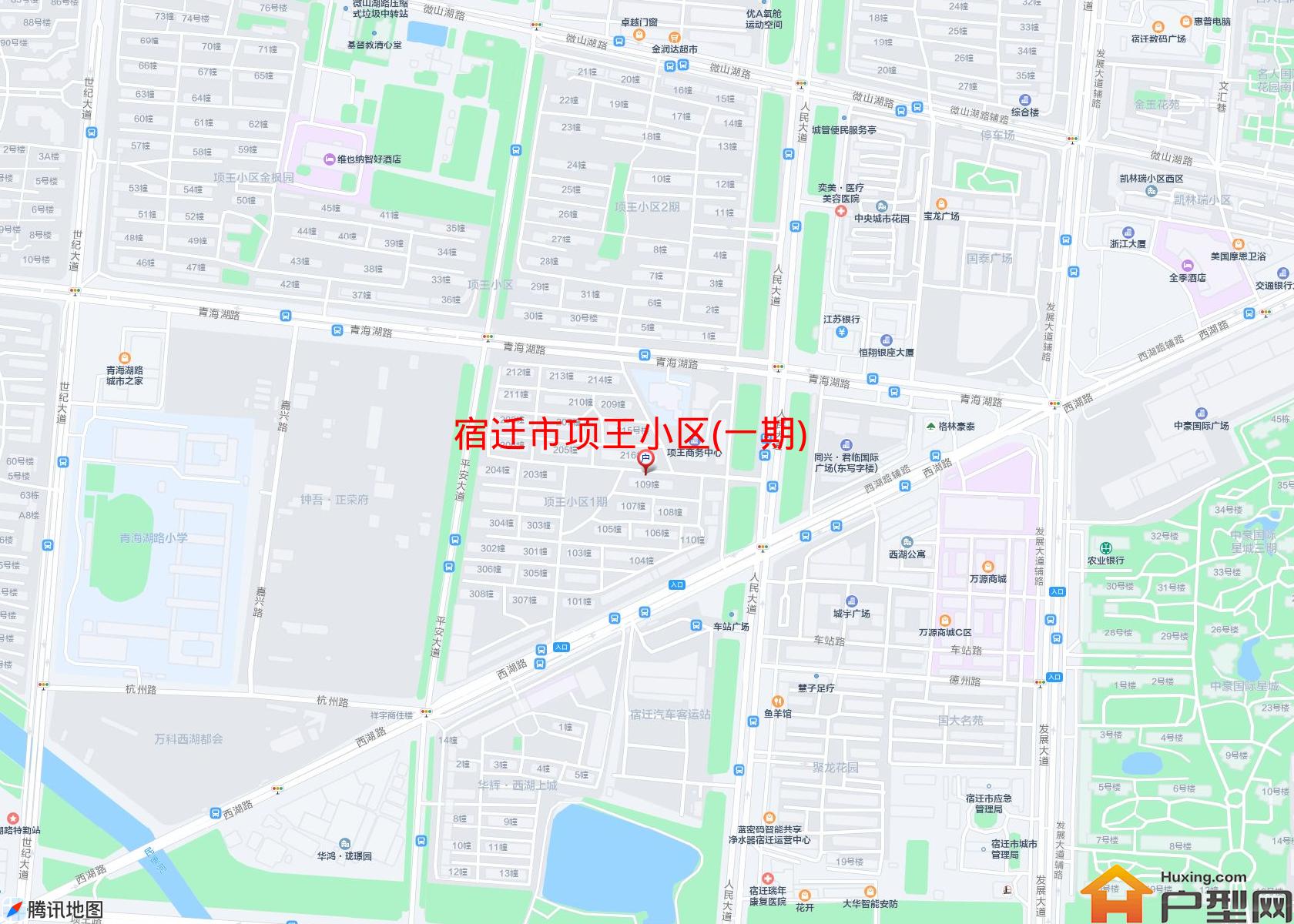 项王小区(一期)小区 - 户型网