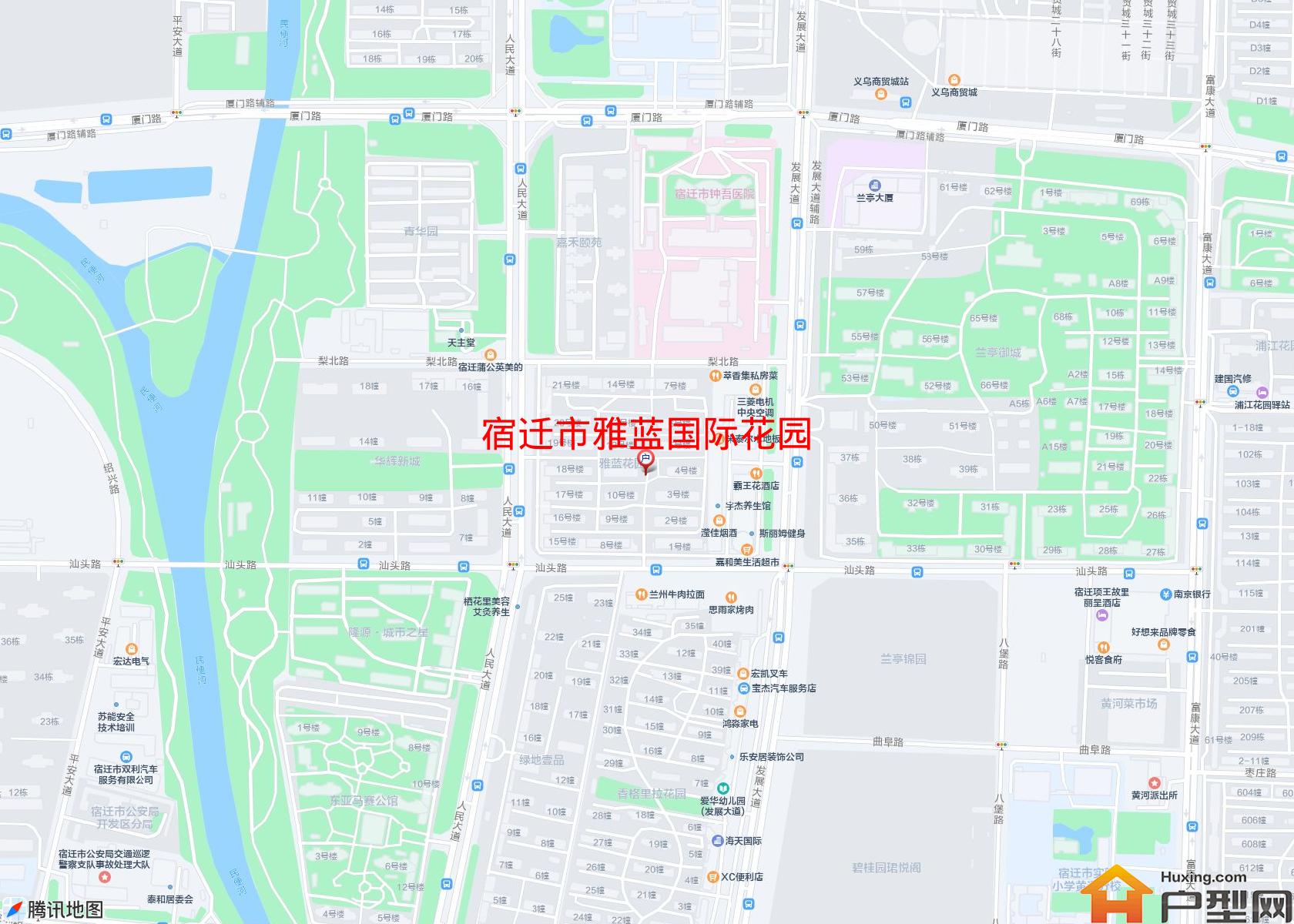 雅蓝国际花园小区 - 户型网