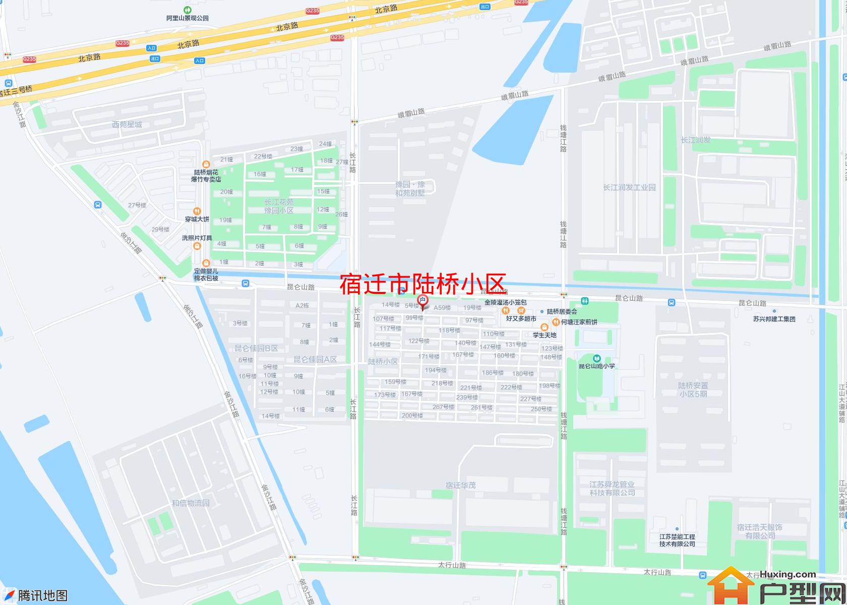 陆桥小区小区 - 户型网