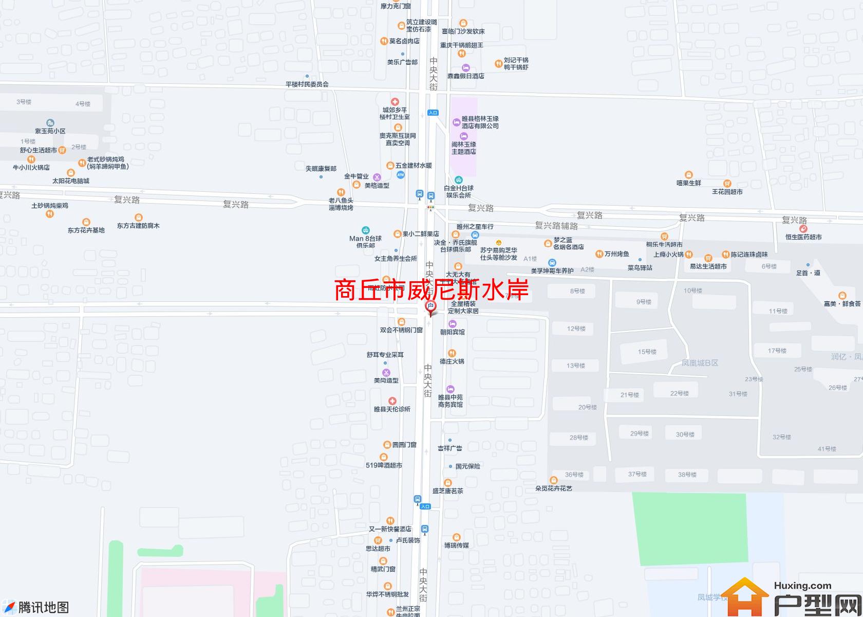 威尼斯水岸小区 - 户型网