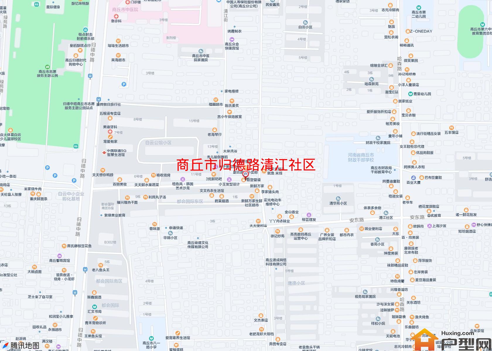 归德路清江社区小区 - 户型网