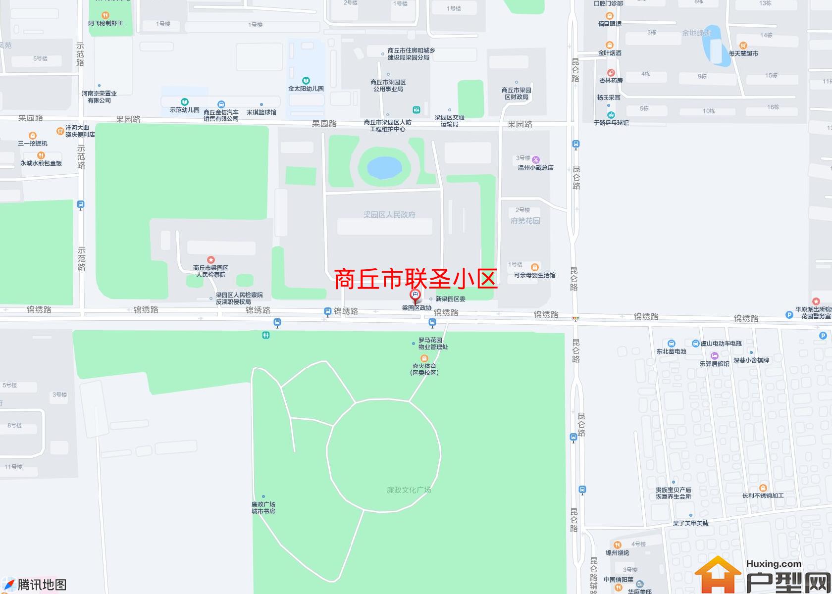 联圣小区小区 - 户型网