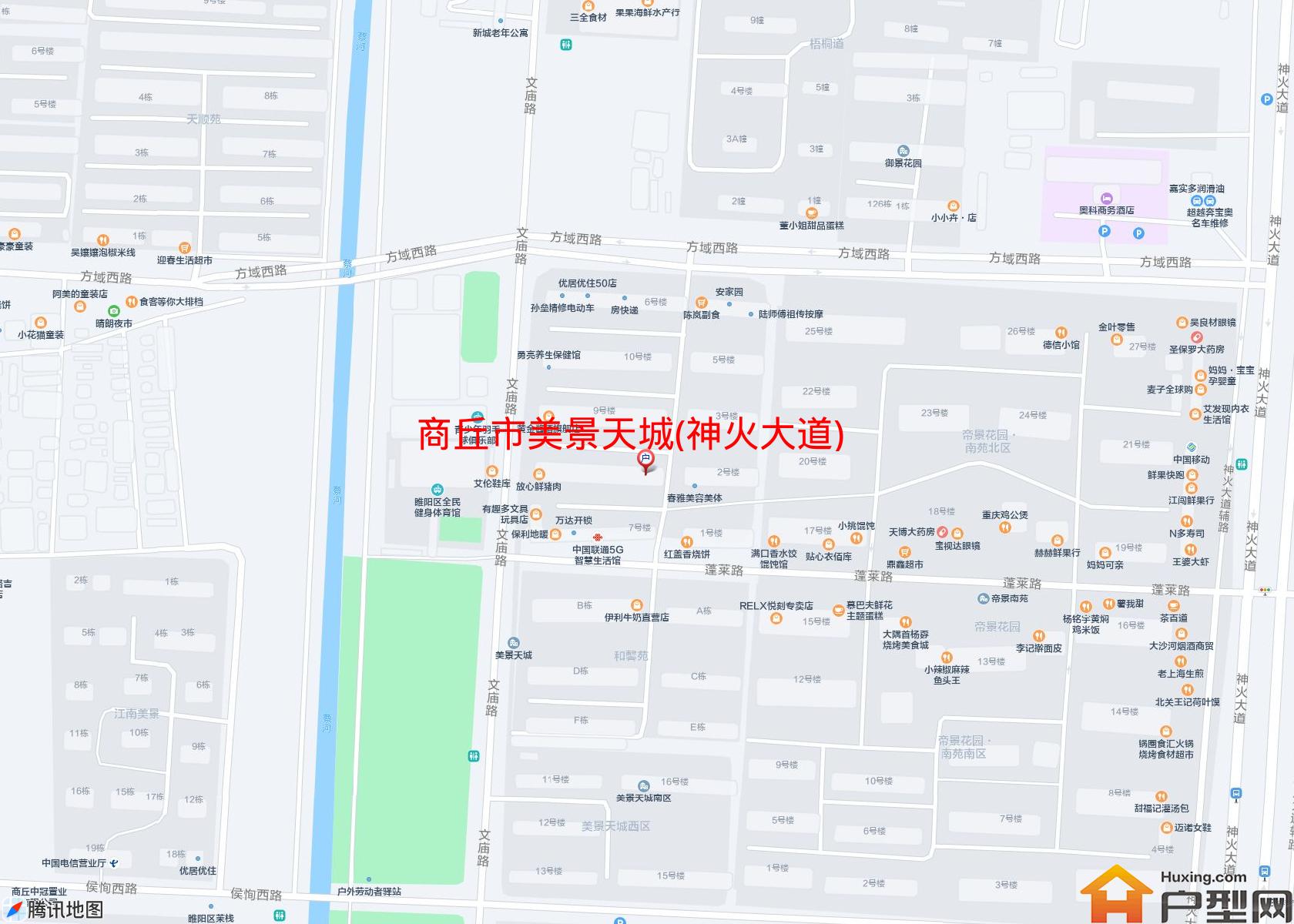 美景天城(神火大道)小区 - 户型网