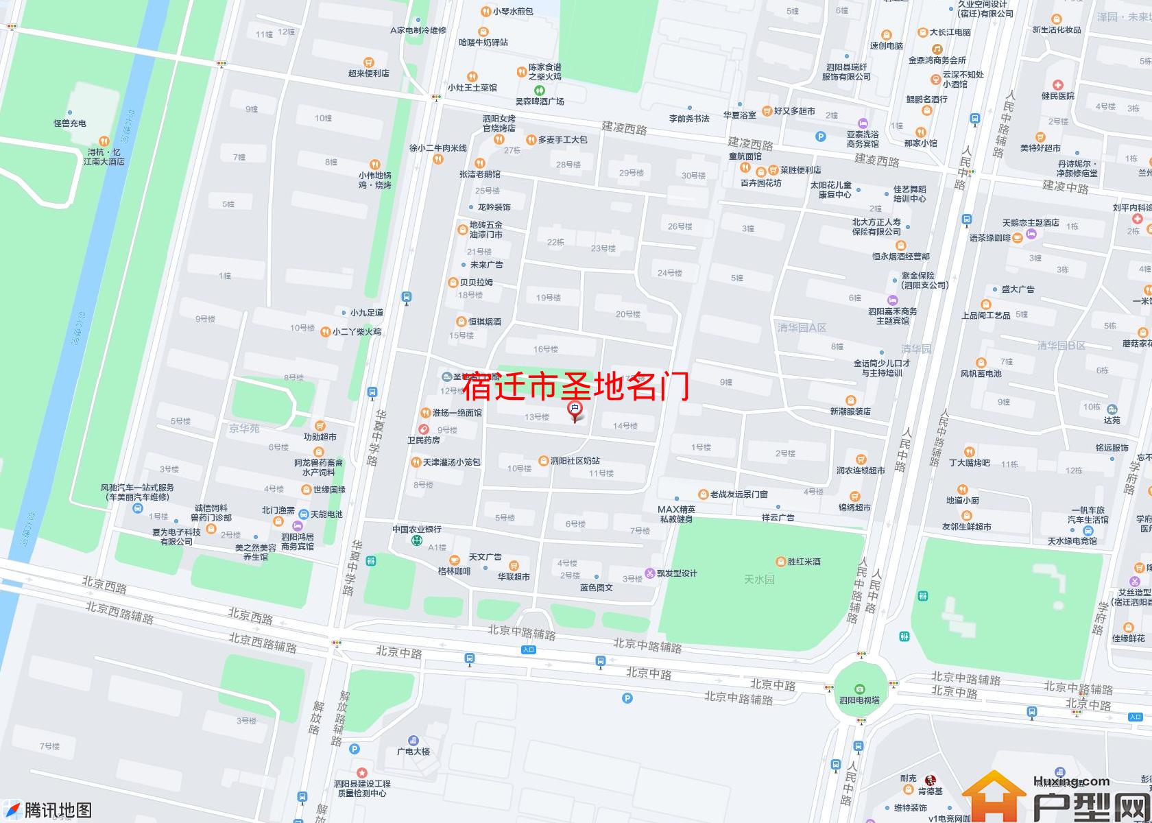 圣地名门小区 - 户型网