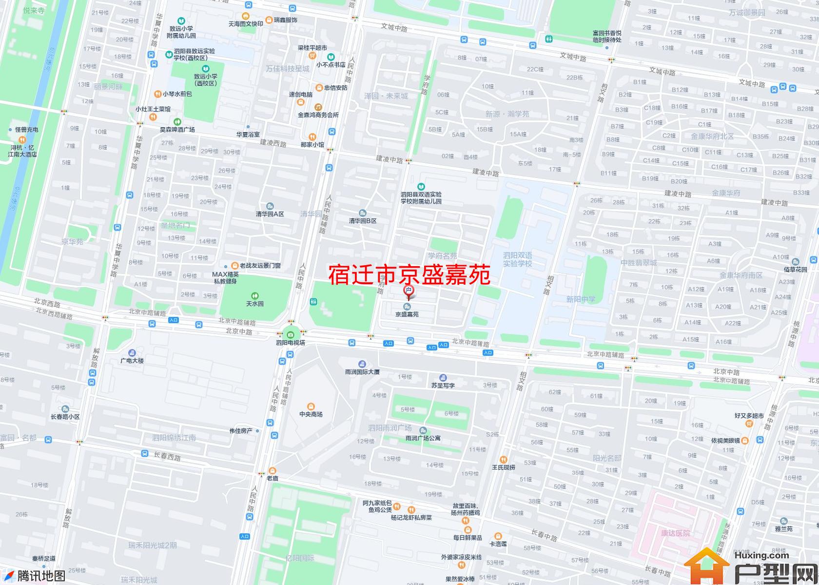 京盛嘉苑小区 - 户型网
