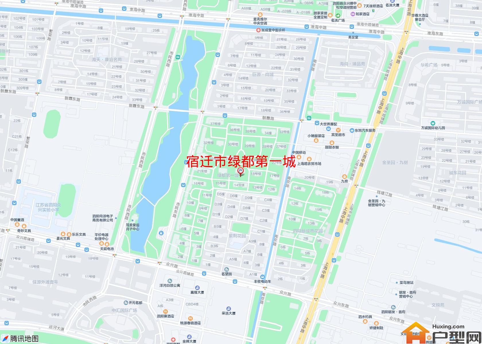 绿都第一城小区 - 户型网