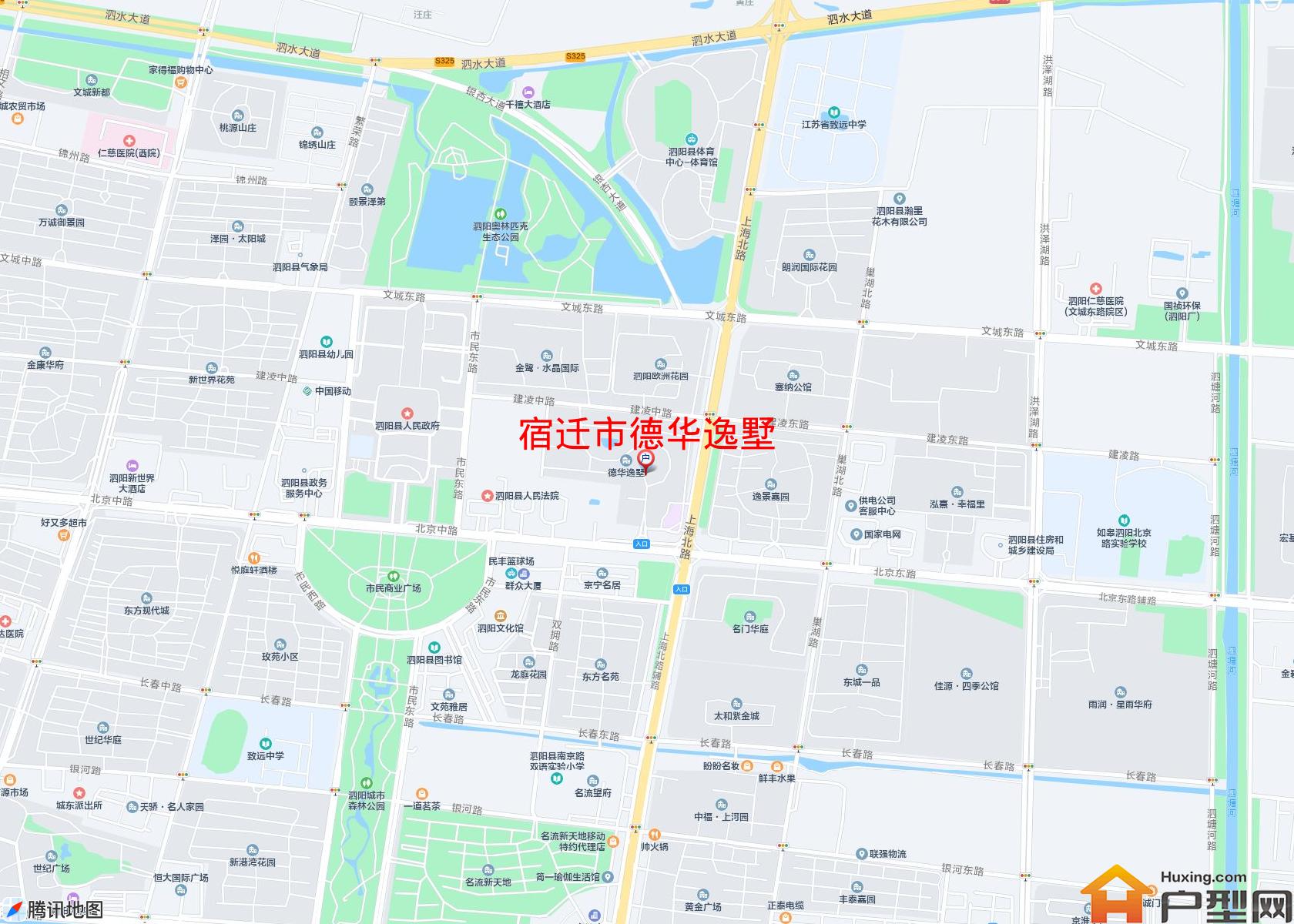 德华逸墅小区 - 户型网