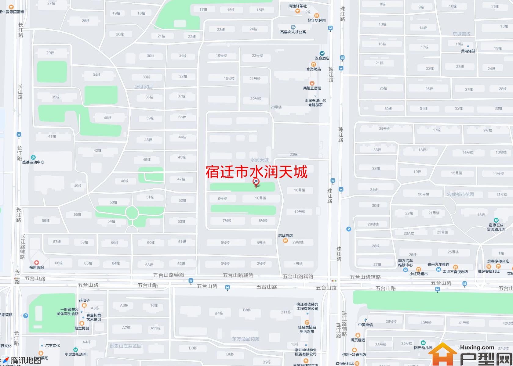 水润天城小区 - 户型网