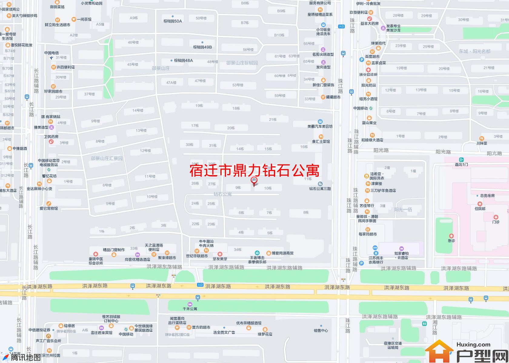 鼎力钻石公寓小区 - 户型网